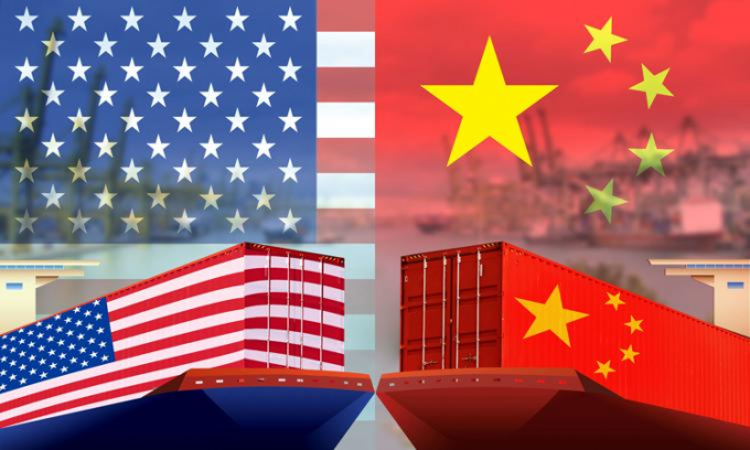 Cuộc chiến thương mại Mỹ-Trung bắt đầu leo thang vào năm 2018 (Ảnh minh họa).