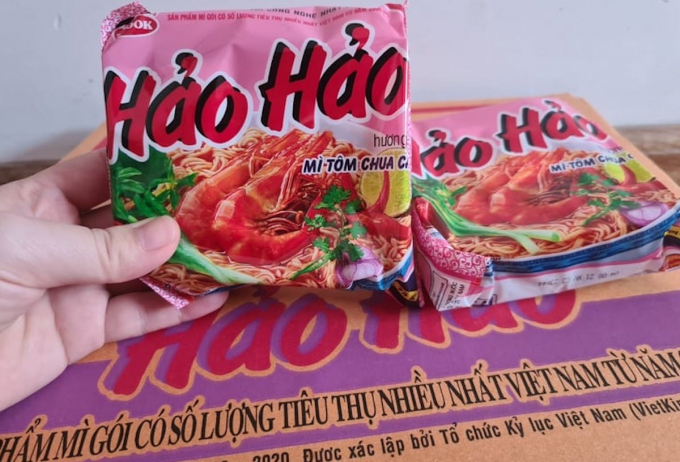 Công ty Acecook Việt Nam phát đi thông cáo khẳng định, sản phẩm mì Hảo Hảo tôm chua cay tại thị trường nội địa Việt Nam không chứa chất Ethylene Oxide.