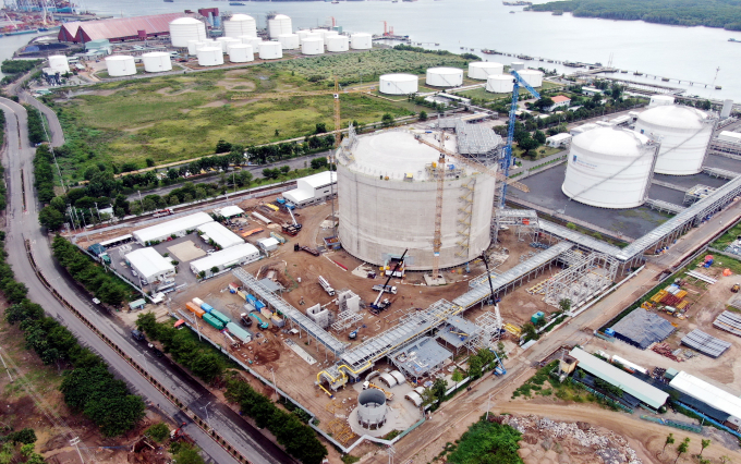 Dự án Kho chứa LNG Thị Vải dự kiến sẽ đưa vào hoạt động từ Quý III/2022.