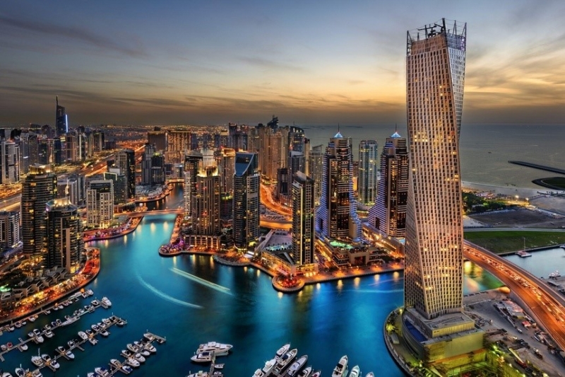 Thành phố Dubai ngày nay.
