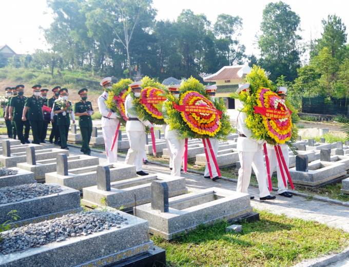 Đội 192 Bộ Chỉ huy Quân sự tỉnh Thừa Thiên- Huế đã cất bốc, quy tập được 30 hài cốt liệt sĩ trong mùa khô 2019 – 2020. Ảnh: T.T.