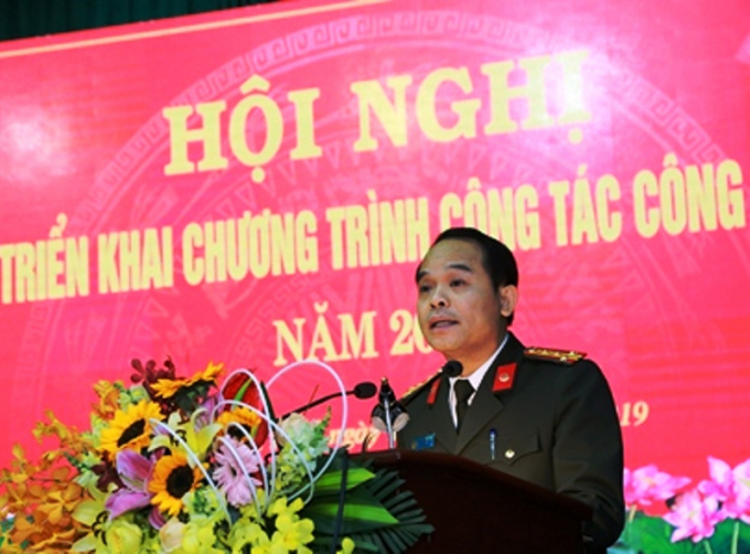 Đại tá Nguyễn Quốc Đoàn, Giám đốc Công an tỉnh Thừa Thiên- Huế. Ảnh: T.T.