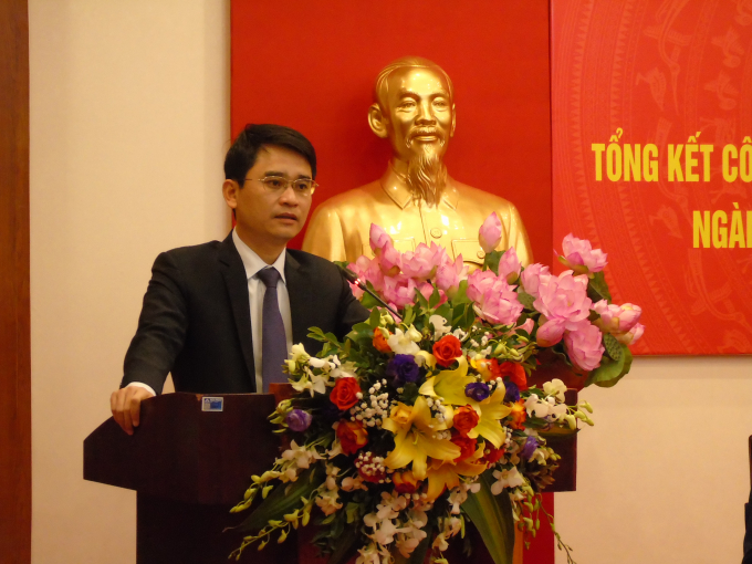 Ông Phạm Văn Thành, Phó Chủ tịch UBND tỉnh Quảng Ninh, phát biểu tại hội nghị. Ảnh: Nguyễn Thành