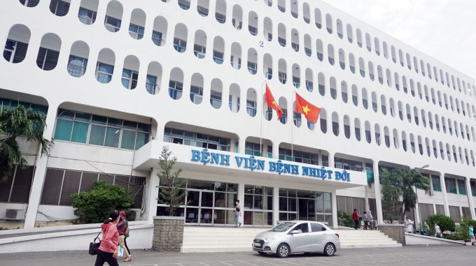 Bệnh viện Bệnh Nhiệt đới TP.HCM. Ảnh: Nguyễn Thủy.