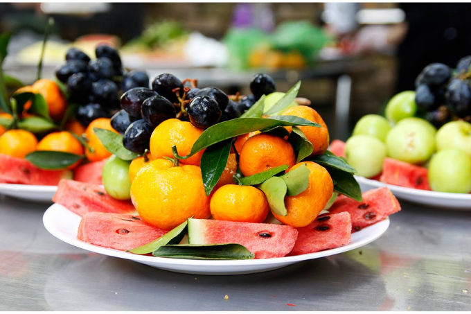 Ăn nhiều trái cây để bổ sung vitamin, tăng sức đề kháng của cơ thể. Ảnh: Tư liệu.