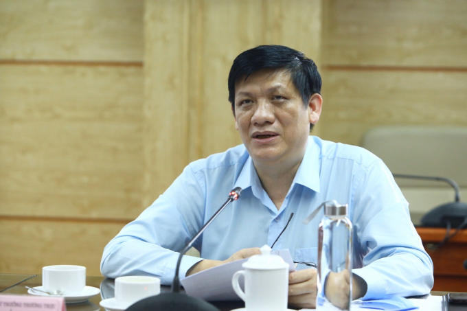 GS.TS Nguyễn Thanh Long, Quyền Bộ trưởng Bộ Y tế. Ảnh: Bộ Y tế.