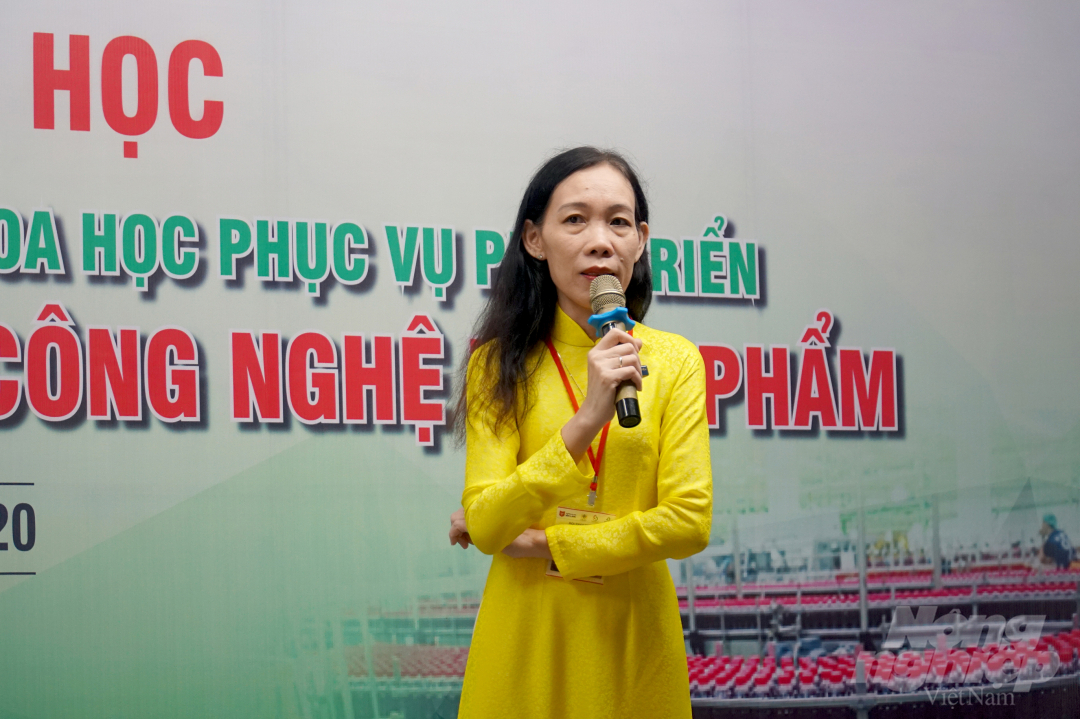 PGS.TS Trần Thị Mỹ Diệu, Hiệu trưởng Trường Đại học Văn Lang. Ảnh: Nguyễn Thủy.