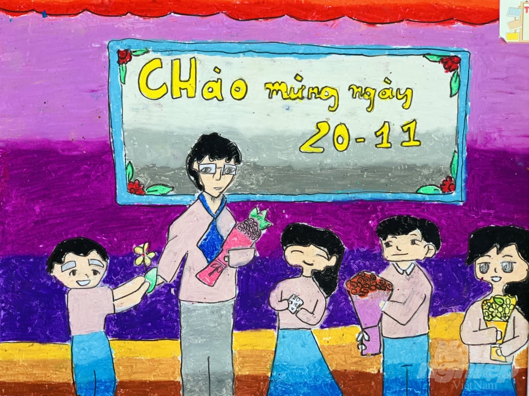 Chùm tranh vẽ chào mừng ngày Nhà giáo Việt Nam 2011