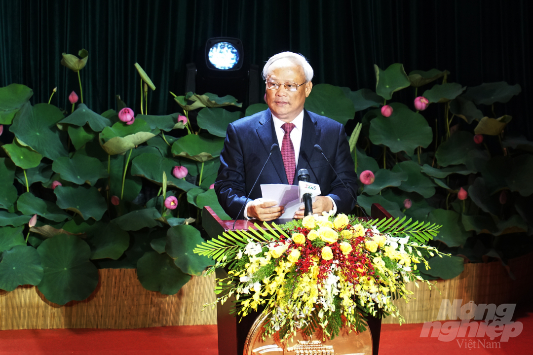 Phó Chủ tịch Quốc hội Uông Chu Lưu. Ảnh: Nguyễn Thủy.