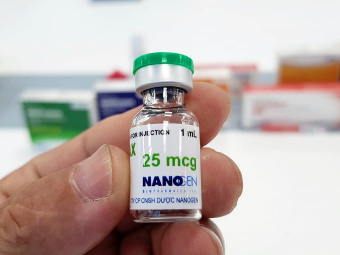 Vaccine Covid-19 NanoCovax của Việt Nam sẽ được tiêm thử nghiệm giai đoạn 2 vào sáng 26/2 tại Hà Nội, Long An. Ảnh: H.L.