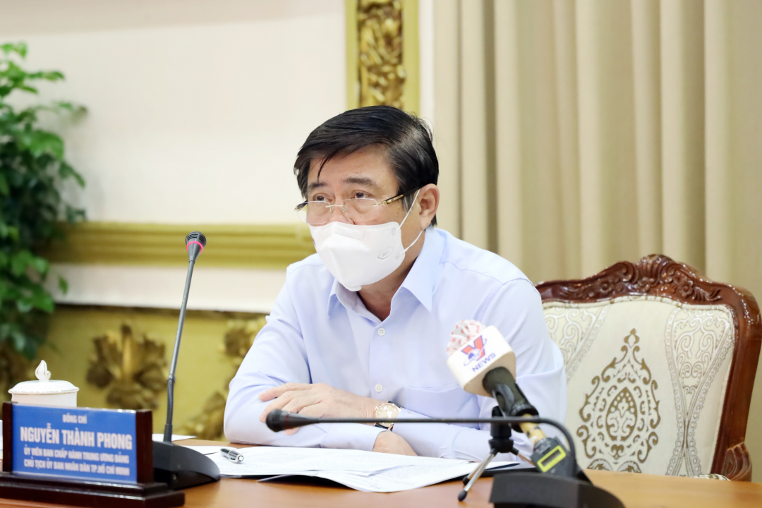 Chủ tịch UBND TP.HCM Nguyễn Thành Phong.