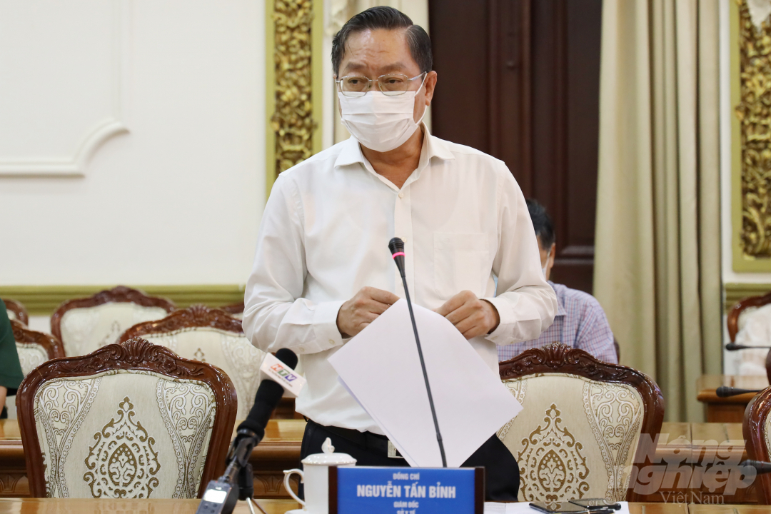 Giám đốc Sở Y tế TP.HCM Nguyễn Tấn Bỉnh. Ảnh: TTBC.