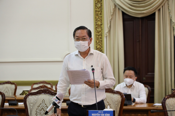 Giám đốc Sở Y tế TP.HCM Nguyễn Tấn Bỉnh. Ảnh: TTBC.