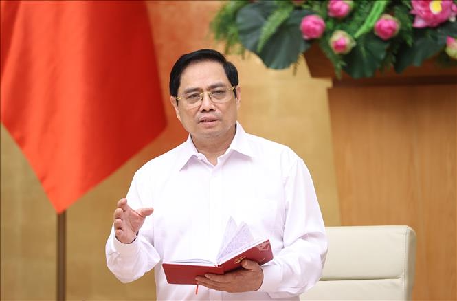 Thủ tướng Chính phủ Phạm Minh Chính. Ảnh: TTX.