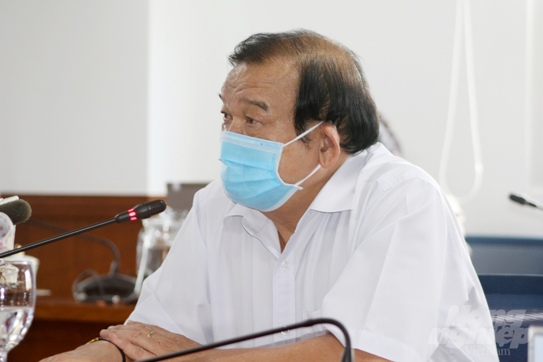 Giám đốc Sở LĐ-TB-XH TP.HCM Lê Minh Tấn. Ảnh: T.N.