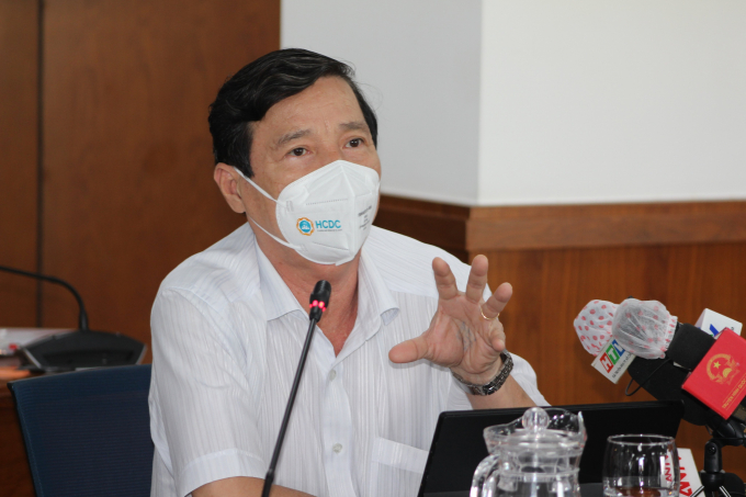 Phó Giám đốc Sở Y tế TP.HCM Nguyễn Hữu Hưng. 