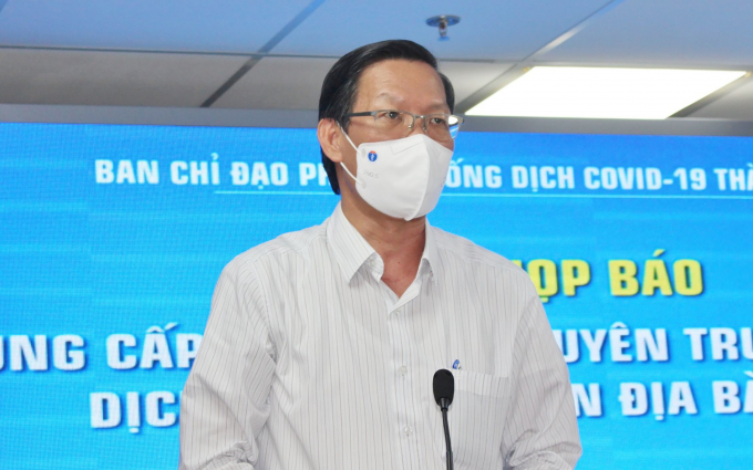 Chủ tịch UBND TP.HCM Phan Văn Mãi. Ảnh: T.N.