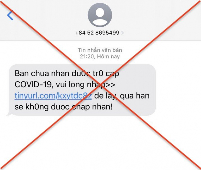 Tin nhắn có nội dung trên không phải của Bảo hiểm Xã hội Việt Nam.