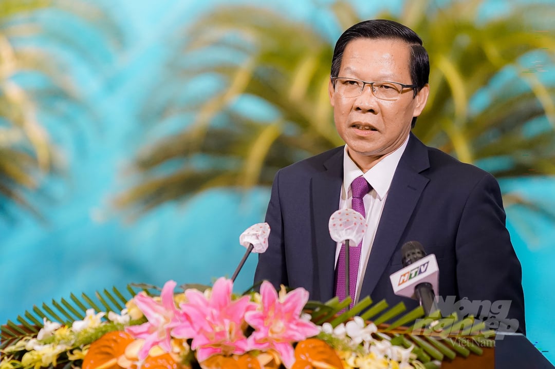 Chủ tịch UBND TP.HCM Phan Văn Mãi. Ảnh: Duy Tạch.