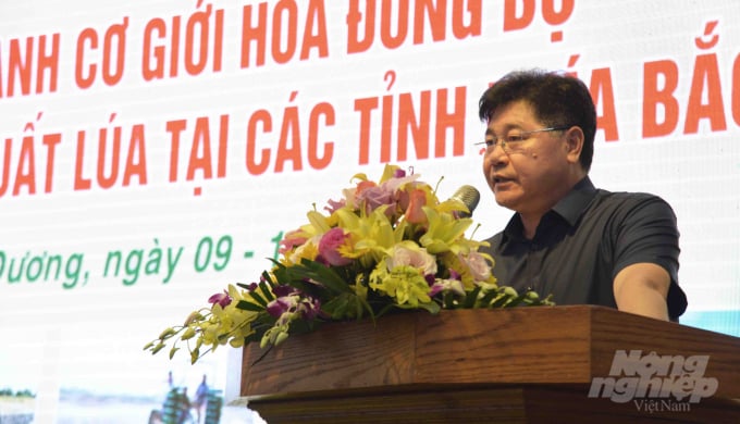 Ông Lê Quốc Thanh, Giám đốc Trung tâm Khuyến nông Quốc gia. Ảnh: Kế Toại.