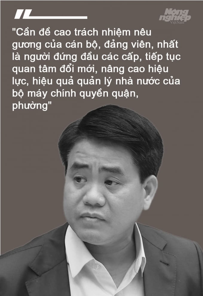 Ông Nguyễn Đức Chung phát biểu tại Đại hội đại biểu lần thứ XXVIII Đảng bộ quận Đống Đa, nhiệm kỳ 2020-2025 vào ngày 22/7/2020.