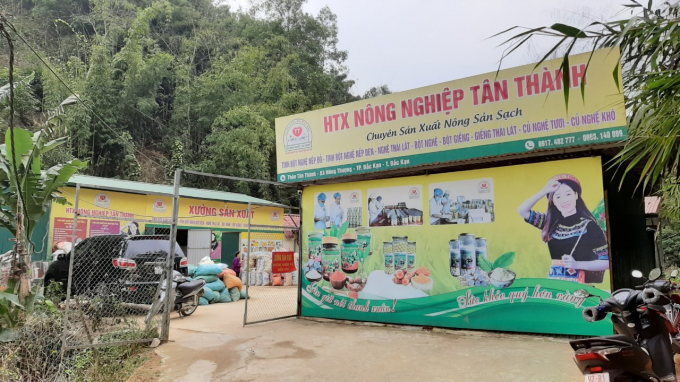 Cơ sở sản xuất của HTX Nông nghiệp Tân Thành tại xã Nông Thượng, TP. Bắc Kạn. Ảnh: Toán Nguyễn