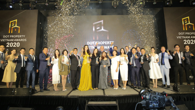 Dot Property Vietnam Awards 2020 thu hút sự tham gia của hàng trăm đơn vị và dự án BĐS.