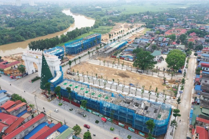 Khu đô thị Danko City nằm giáp sông Cầu.