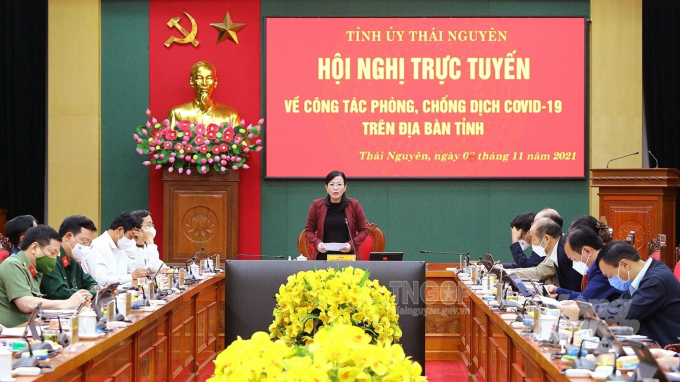 Bí thư Tỉnh ủy Thái Nguyên Nguyễn Thanh Hải chỉ đạo xét nghiệm trên diện rộng để tìm F0. Ảnh: Thành Chung.