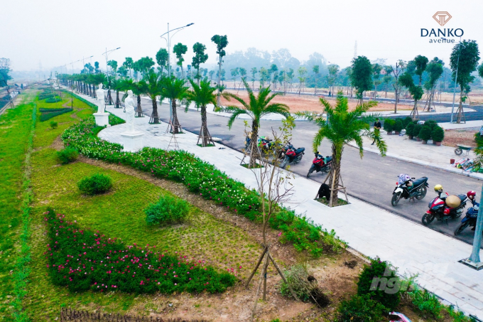 Khu đô thị Danko Avenue được phủ xanh với diện mạo mới.