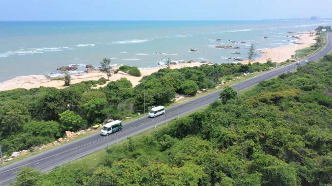 NovaWorld Ho Tram quy mô 1.000 ha đang hình thành dọc theo trục đường biển trải dài từ Lộc An đến Bình Châu. Ảnh: Quang Dương.