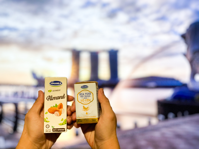 Sữa tươi Green Farm là sản phẩm nổi bật vừa được Vinamilk ra mắt người tiêu dùng vào cuối quý 1/2021. Ảnh: Đỗ Hưng.