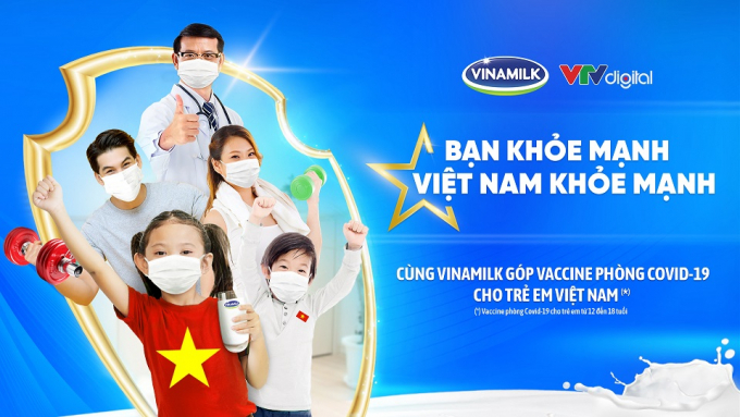 Vinamilk khởi động Chiến dịch cộng đồng 'Bạn khỏe mạnh, Việt Nam khỏe mạnh'. Ảnh: Đỗ Hưng.