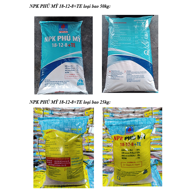 Các sản phẩm của PVFCCo được đóng trong bao bì BOPP cao cấp, chống ẩm, thông tin ghi nhãn rõ ràng theo đúng quy định.
