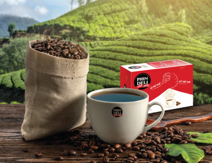 PhinDeli – Thương hiệu cà phê thuộc Nova Consumer. Ảnh: Diệu Linh.