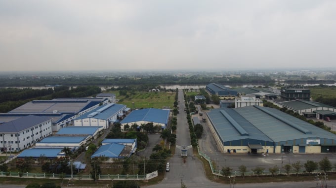 Cụm khu công nghiệp Anova tại Long An. Ảnh: Thành Trung.