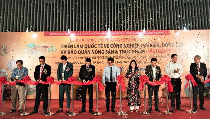 Triển lãm Vietnam PFA lần đầu tiên tổ chức vào tháng 7/2019 tại Trung tâm Hội chợ và Triển lãm Sài Gòn. Ảnh: Huy Cường.
