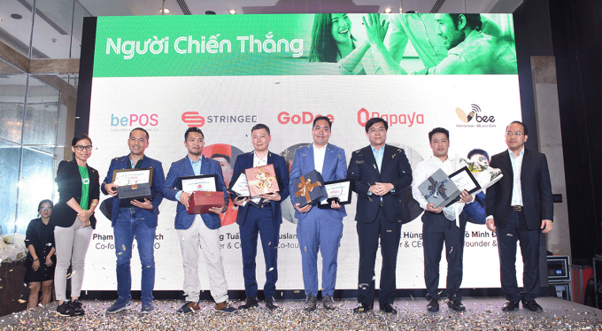 Grab Việt Nam đã chính thức công bố bePOS, Stringee, GoDee,Papayavà Vbee là 5 startup xuất sắc nhất trong chương trình tăng tốc khởi nghiệp dành cho các startup giai đoạn đầu tại Việt Nam.