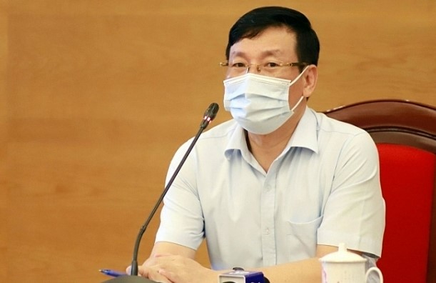 Chủ tịch UBND tỉnh – Trưởng Ban chỉ đạo phòng chống dịch Covid-19 tỉnh Vĩnh Phúc Lê Duy Thành.