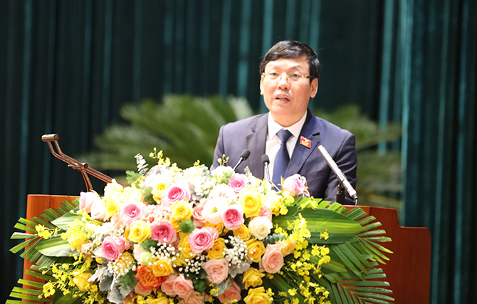 Ông Lê Duy Thành, Chủ tịch UBND tỉnh Vĩnh Phúc.