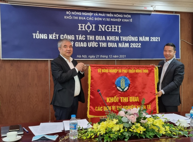 Bệnh viện Đa khoa Nông nghiệp làm Trưởng Khối thi đua các đơn vị sự nghiệp kinh tế năm 2022 . Ảnh: Nam Khánh.