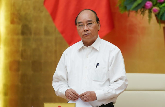 Thủ tướng yêu cầu Đà Nẵng phải tạm thời dừng hoạt động không cần thiết, thực hiện theo Chỉ thị 16 của Thủ tướng Chính phủ, giãn cách toàn thành phố. Ảnh: VGP.