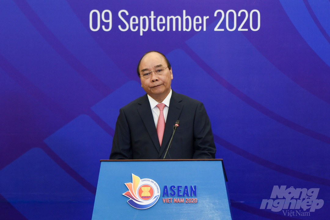 Thủ tướng đánh giá ASEAN đang điều chỉnh, thích nghi với hoàn cảnh mới. Ảnh: Tùng Đinh.