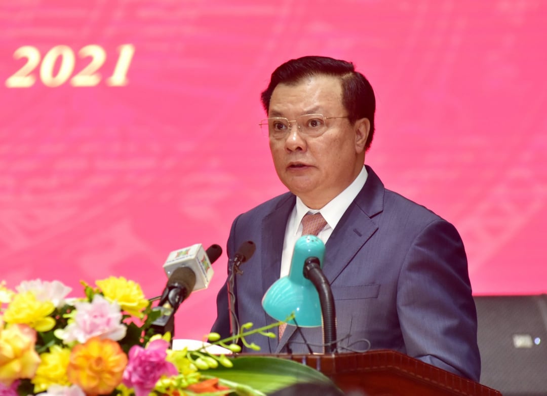 Bí thư Thành ủy Hà Nội khẳng định không có chuyện phong tỏa Hà Nội như tin đồn.
