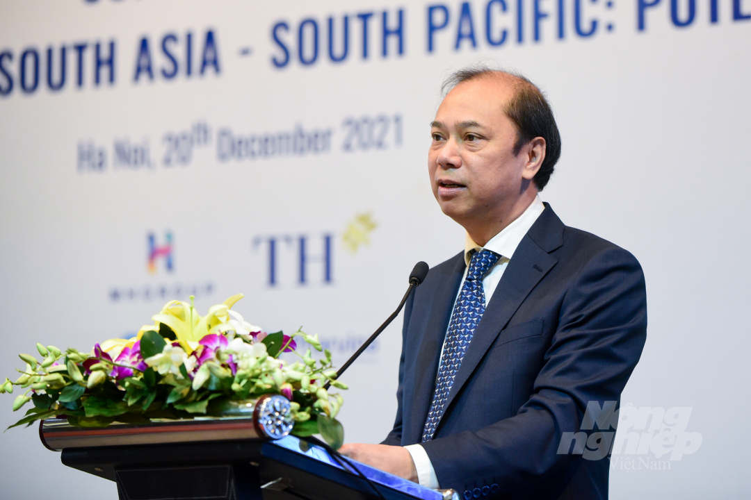 Deputy Foreign Minister Nguyen Quoc Dung said that with the Halal market, Vietnam is only in the early stages of 'paving the path'. Photo: Tung Dinh.