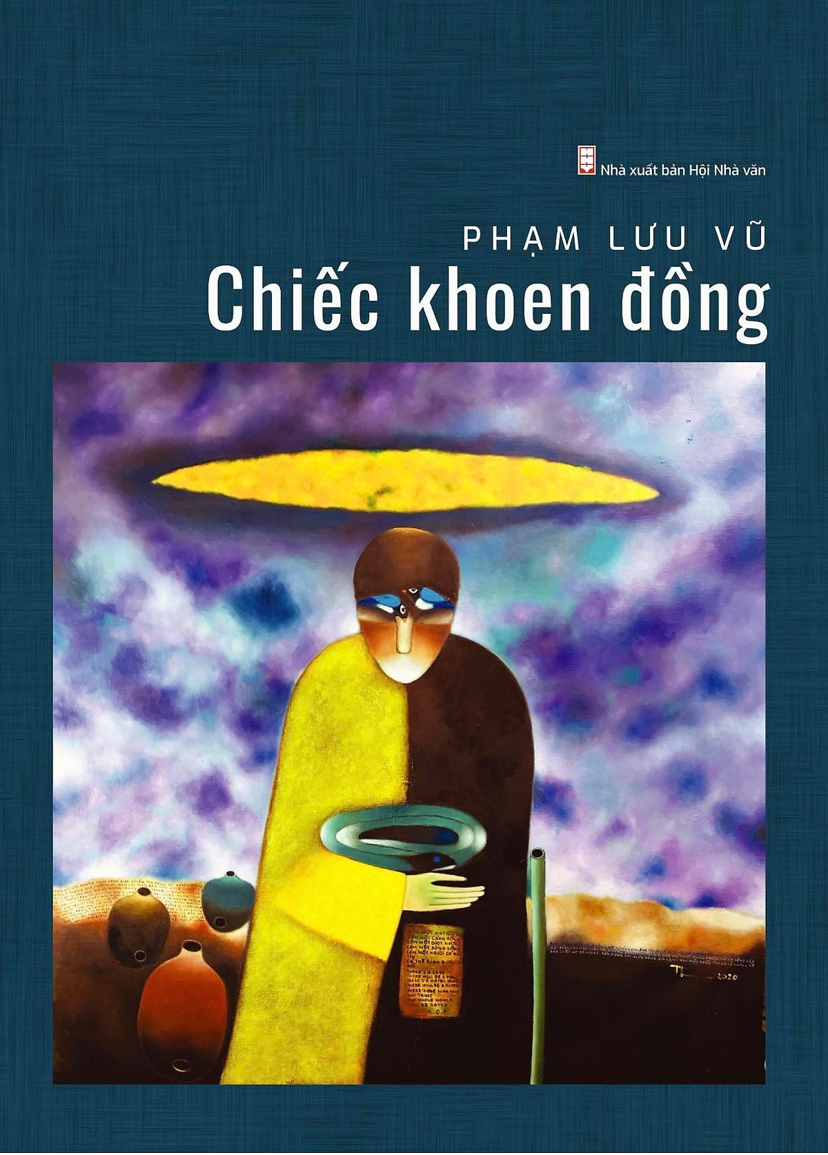 Bìa tập truyện ngắn 'Chiếc khoen đồng' của tác giả Phạm Lưu Vũ, được xuất bản trong quý I/2022.