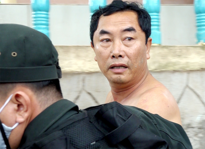 Đối tượng Nguyễn Ngọc Thuận bị công an bắt giữ. Ảnh: CACC.