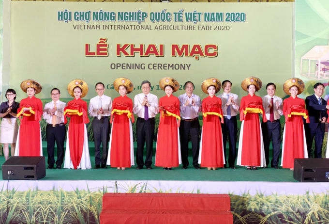 Cần Thơ: Khai mạc Hội chợ Nông nghiệp Quốc tế Việt Nam 2020