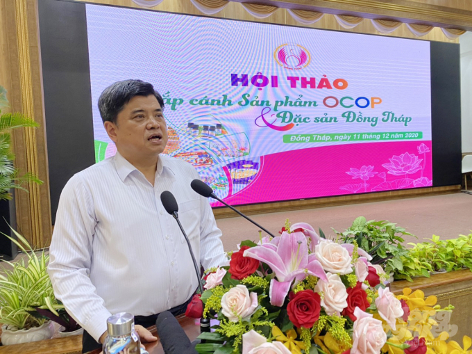 Ông Trần Thanh Nam, Thứ trưởng Bộ NN-PTNT phát biểu tại hội thảo. Ảnh: Lê Hoàng Vũ.