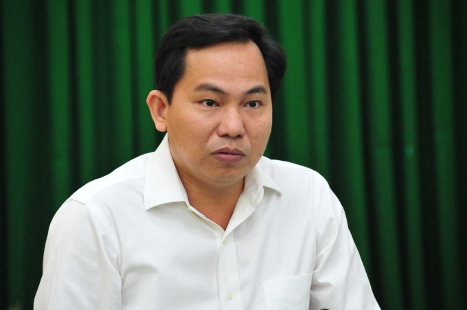 Mr Le Quang Manh, Secretary of the Can Tho City Party Committee. Photo: Le Hoang Vu.